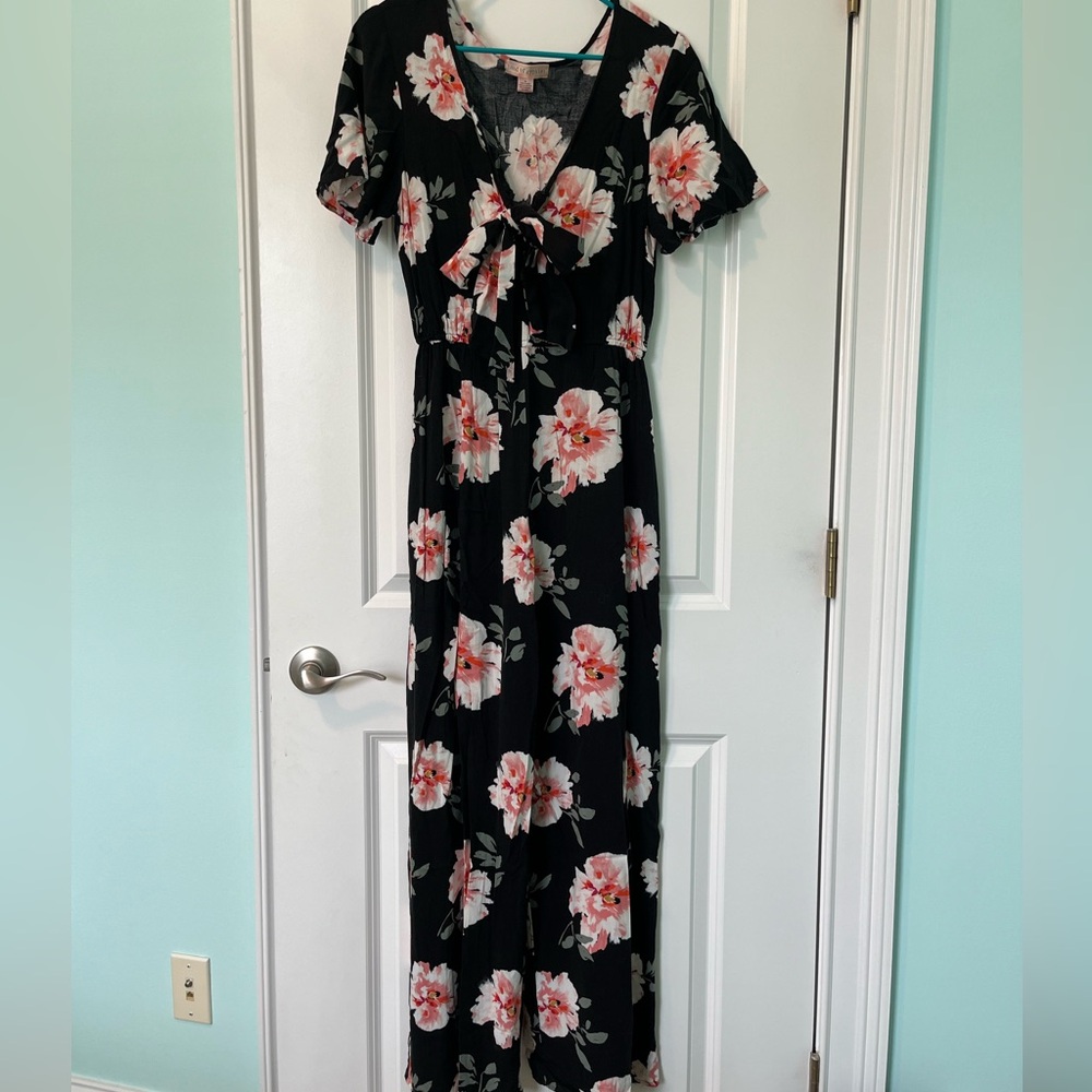 Floral jumpsuit small/medium